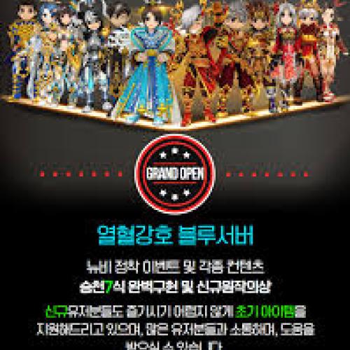 열혈강호 블루서버 오픈